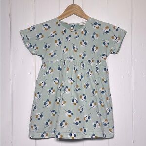 MINI BODEN VGUC Neutral Earth Tones Foliage Print Lined Dress